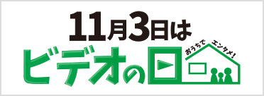 11月3日はビデオの日